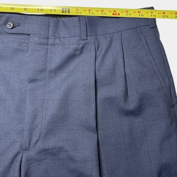 Burberrys Vintage Burberry 100% Wool 2-Piece Suit Navy - Picture 15 of 16